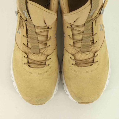 オン On On Cloud Hi Sneakers Dune レディース 25