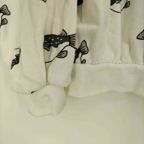 プニュズ PUNYUS 18AW FUGU フード 総柄 スウェット レディース JPN:2