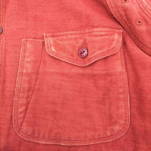 キャピタル KAPITAL 袖裏龍刺繍 コットン ワークシャツ メンズ JPN:3