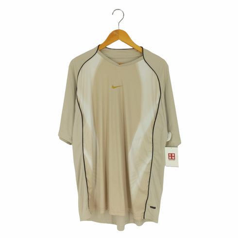 ナイキ NIKE DRI-FIT センターロゴ刺繍 泥染め ゲームシャツ メンズ import:XL