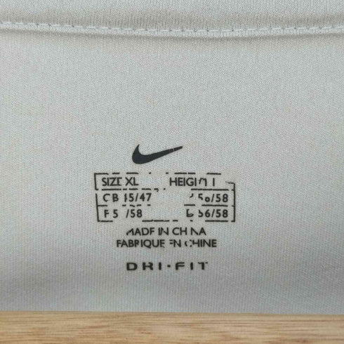 ナイキ NIKE DRI-FIT センターロゴ刺繍 泥染め ゲームシャツ メンズ import:XL