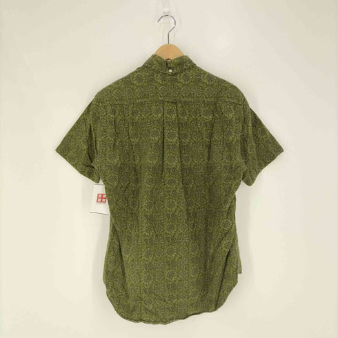 ギットマンブラザーズ GITMANBROS USA製 花家紋柄 ボタンダウンシャツ メンズ import:M