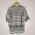 アイテムズ アーバンリサーチ ITEMS URBAN RESEARCH プリントボーダー 半袖シアーシャツ メンズ JPN:M