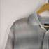 アイテムズ アーバンリサーチ ITEMS URBAN RESEARCH プリントボーダー 半袖シアーシャツ メンズ JPN:M