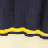 CAPE ISLE KNITTERS 80-90s MADE IN USA リブデザイン ケーブルコットンニット メンズ import:L