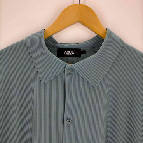 アズールバイマウジー AZUL by moussy リップルリラックスシャツ メンズ FREE