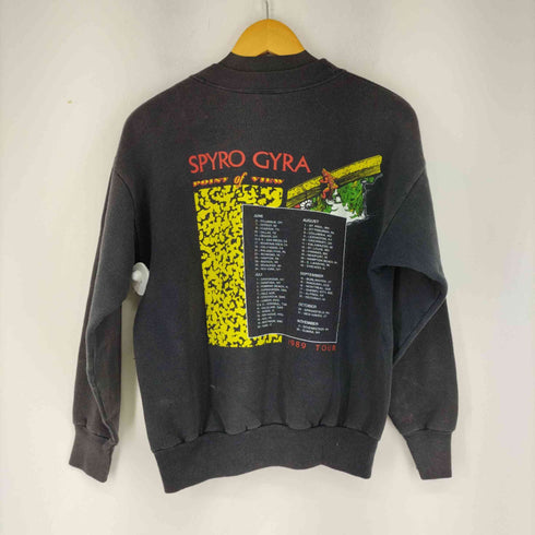 80S バンドツアー両面プリントスウェット メンズ