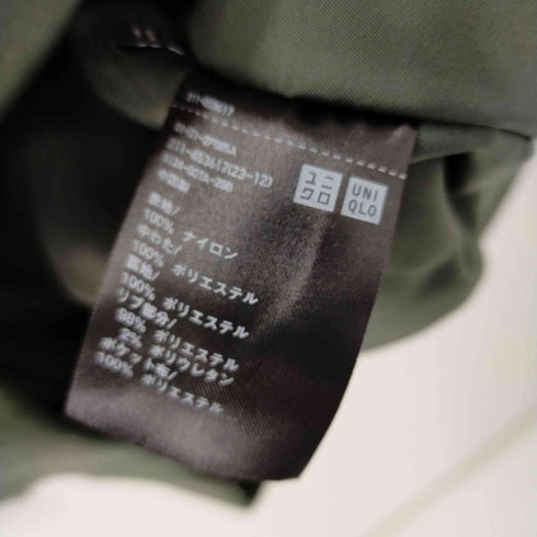 ユニクロ UNIQLO MA-1ブルゾン メンズ JPN:L