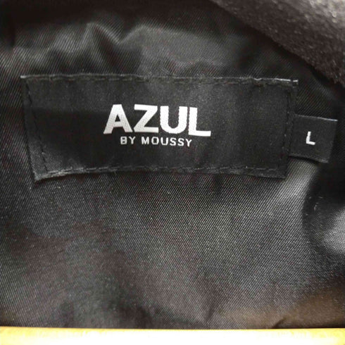 アズールバイマウジー AZUL by moussy STAND COLLAR RIDERS BLOUSON メンズ JPN:L
