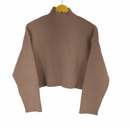 ザラ ZARA ボトルネック リブニット レディース JPN:M