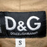 ディーアンドジードルチェアンドガッバーナ D&G DOLCE&GABBANA 襟ボア ジップ デニムトラッカージャケット メンズ import:S