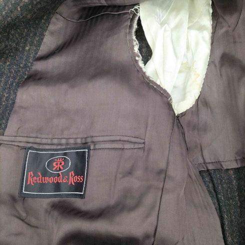 Redwood&Ross 70S Harris Tweed ユニオンチケット 3Bツイードジャケット メンズ