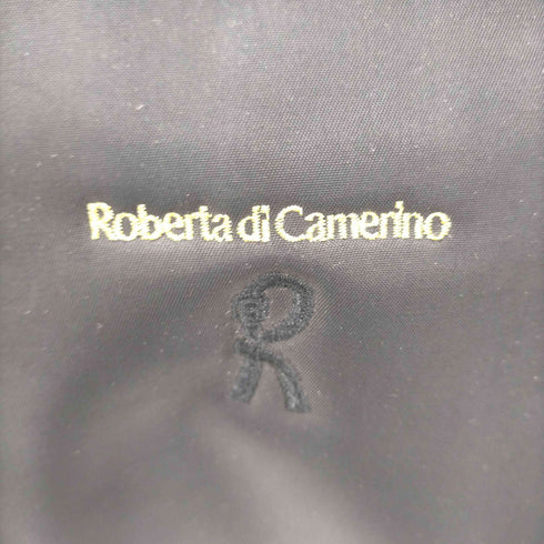 ロベルタディカメリーノ Roberta di Camerino エナメルナイロン切替トートバッグ レディース