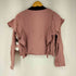 ザラ ZARA trf collection リヨセル フリルトップス レディース JPN:M