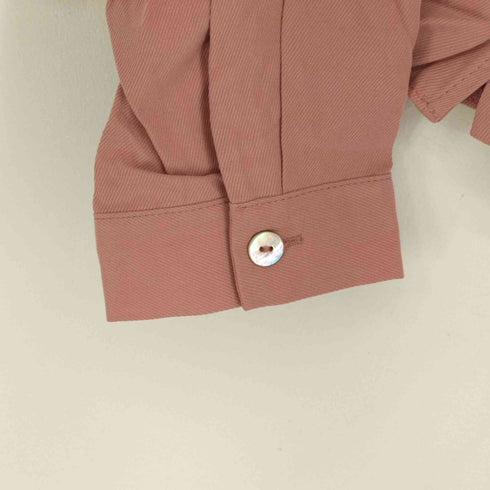 ザラ ZARA trf collection リヨセル フリルトップス レディース JPN:M