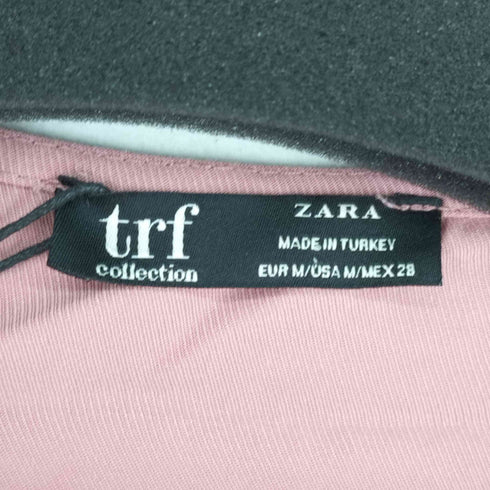 ザラ ZARA trf collection リヨセル フリルトップス レディース JPN:M