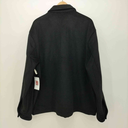 エイチアンドエム H&M Regular Fit Wool-blend Overshirt レギュラーフィット ウールブレンド オーバーシャツ メンズ import:XL