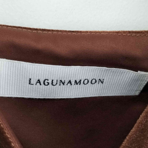 ラグナムーン Lagunamoon ベロア キャミタンクトップ レディース FREE
