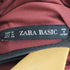 ザラ ZARA バックオープン サテンブラウス レディース JPN:M