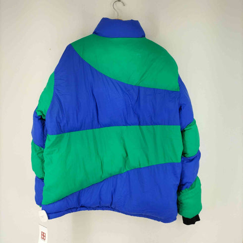 ベルシュカ BERSHKA サイケデリックパフジャケット メンズ import:L