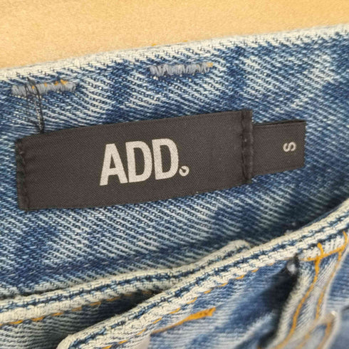 エーディーディー add インサイドアウトデザインデニムパンツ メンズ JPN:S