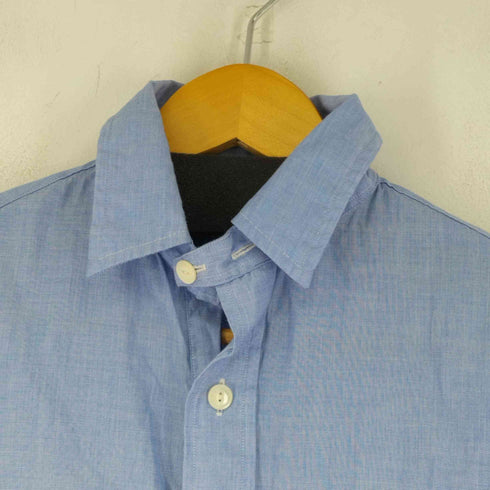 ポロバイラルフローレン Polo by RALPH LAUREN CLASSIC FIT ドビー フラップポケット 長袖シャツ メンズ XS