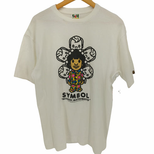 アベイシングエイプ A BATHING APE SYMBOL プリントS/Sカットソー メンズ JPN:L