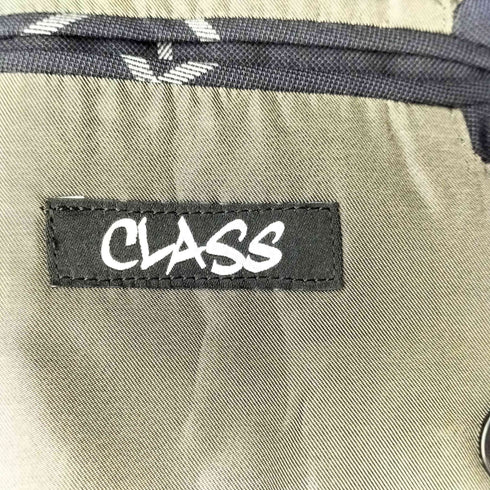 クラス CLASS チェック ダブルブレストテーラードジャケット メンズ 3