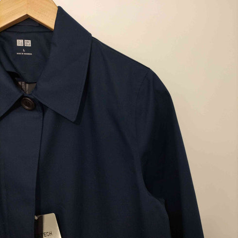 ユニクロ UNIQLO ブロックテックステンカラーコート レディース JPN:L