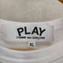 プレイコムデギャルソン PLAY COMME des GARCONS 23SS RED HEART L/S TEE WHITE メンズ JPN:XL