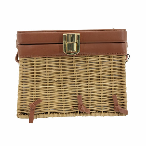 ザラ ZARA Cross Body Bag カゴ ショルダーバッグ レディース M