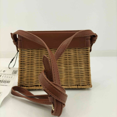 ザラ ZARA Cross Body Bag カゴ ショルダーバッグ レディース M