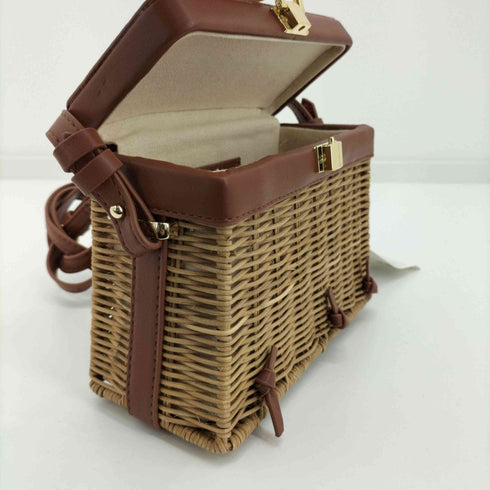 ザラ ZARA Cross Body Bag カゴ ショルダーバッグ レディース M