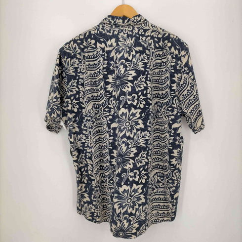 ポロバイラルフローレン Polo by RALPH LAUREN BONNARD リネン混 ハワイアンプリント S/S シャツ メンズ JPN:L