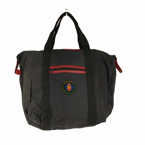 ミラショーン mila schon MADE IN ITALY フロントワッペン ストライプバッグ OPTI ZIPPER メンズ