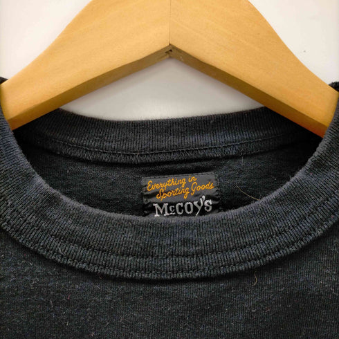 ザリアルマッコイズ THE REAL McCOYS BUCO プリント クルーネック 半袖Tシャツ メンズ US:38