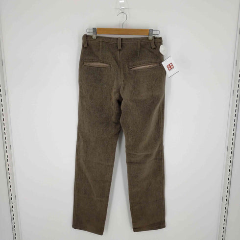 エトス ETHOS ヘリンボーンウールスラックスパンツ メンズ JPN:M