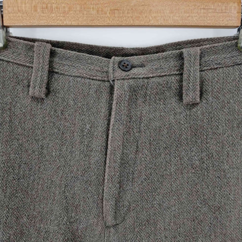 エトス ETHOS ヘリンボーンウールスラックスパンツ メンズ JPN:M