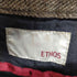 エトス ETHOS ヘリンボーンウールスラックスパンツ メンズ JPN:M