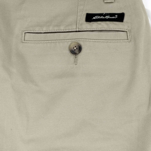 エディーバウアー Eddie Bauer STRAIGHT FIT センタークリース ストレートチノパンツ メンズ 34x28