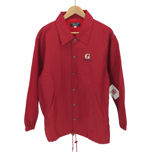 ゲス スポーツ GUESS SPORT ワンポイント刺繍 ナイロン コーチジャケット メンズ import:L