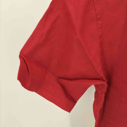 ランズエンド LANDS END リネン S/S ボタンダウン シャツ メンズ import:S