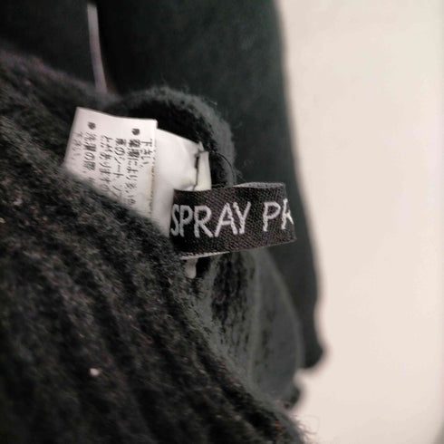- SPRAY PREMIUM PASS WAY STUDIO ロゴニット レディース