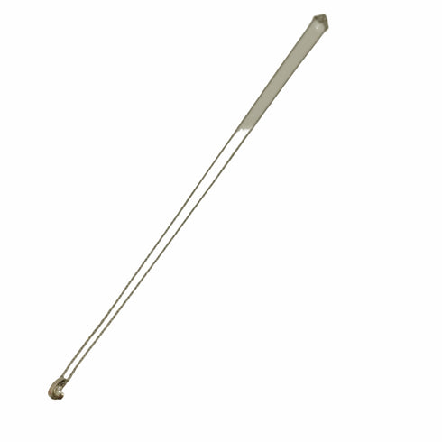 ヨンドシー 4℃ Pt850 総重量約1.9g 石付き チェーンネックレス レディース