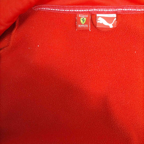 プーマ PUMA Ferrari エンブレム ロゴ 刺繍 ソフトシェル ジャケット パーカー メンズ import:L