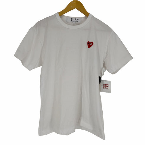 プレイコムデギャルソン PLAY COMME des GARCONS ハートロゴ半袖Tシャツ メンズ JPN:L