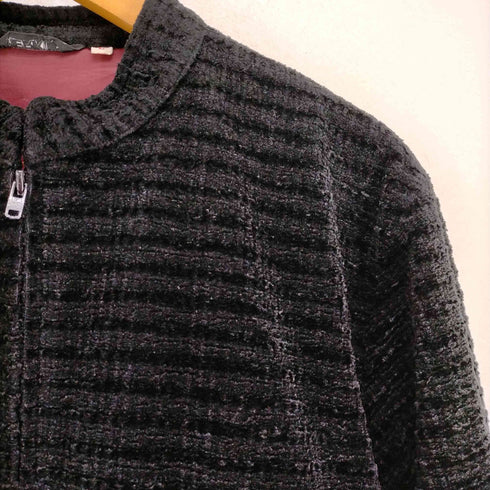 MERKUR マオカラー起毛ジップアップブルゾン メンズ JPN:L