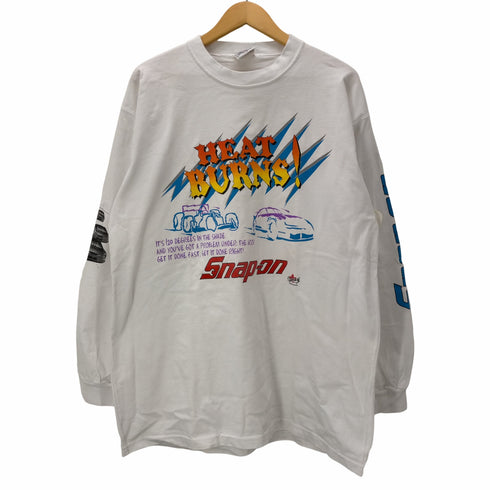 CHOKO Motorsports HEAT BURNS プリント クルーネック 長袖シャツ メンズ JPN:L