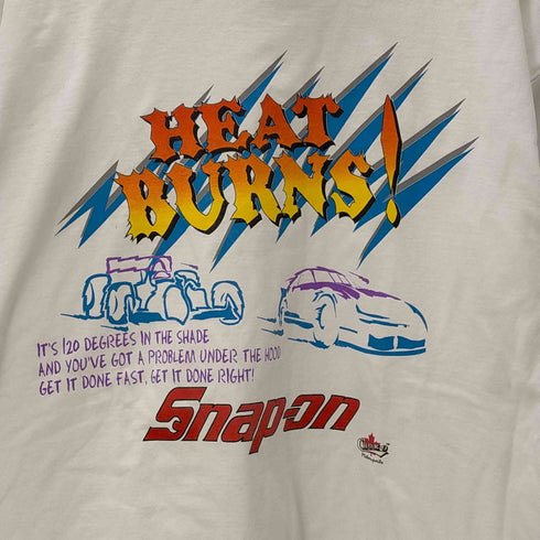 CHOKO Motorsports HEAT BURNS プリント クルーネック 長袖シャツ メンズ JPN:L