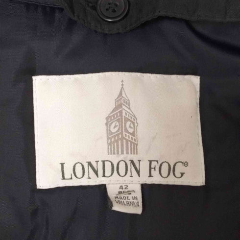 ロンドンフォグ LONDON FOG 中綿 ライナー 付 ステンカラー ジップアップ コート メンズ 42 REG